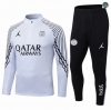 Diseñar Chándal Fútbol Paris Saint Germain Equipación Blanco/negro 2025/2026