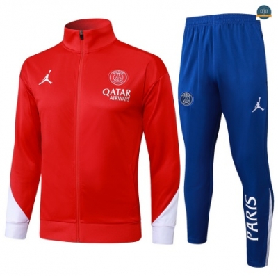 Venta Chaqueta Chándal Fútbol Paris Saint Germain Enfant Equipación rojo/Blanco/Azul 2025/2026