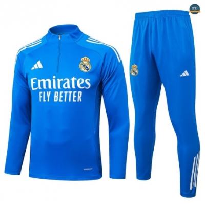 Ofertas Chándal Fútbol Real Madrid Enfant Equipación Azul/Blanco 2025/2026