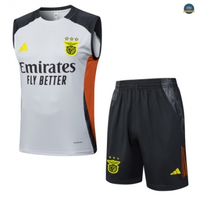Nuevas sin mangas Benfica Equipación Gris/negro/Naranja 2025/2026