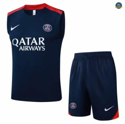 Diseñar sin mangas Paris Saint Germain Equipación Azul marino/rojo 2025/2026