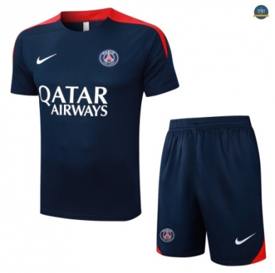 Tailandia Paris Saint Germain + Pantalón Equipación Azul marino/rojo 2025/2026