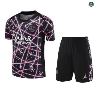 Diseño Paris Saint Germain + Pantalón Equipación Rosa/negro 2025/2026