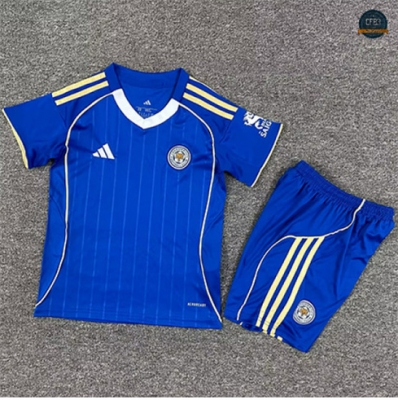 Camiseta futbol Leicester City Niño 1ª Equipación 2025/2026