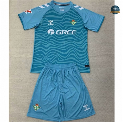 Venta Camiseta Real Betis Niño Equipación Portero Azul 2024/2025