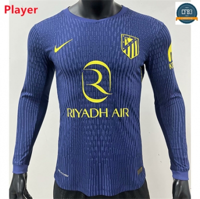 Camiseta futbol Atletico Madrid Player 2ª Equipación Manga Larga 2025/2026