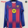 Tienda Camiseta futbol Barcelona Player Equipación Manga Larga Rojo 2025/2026
