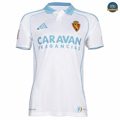 Camiseta futbol Real Saragosse 1ª Equipación 2025/2026