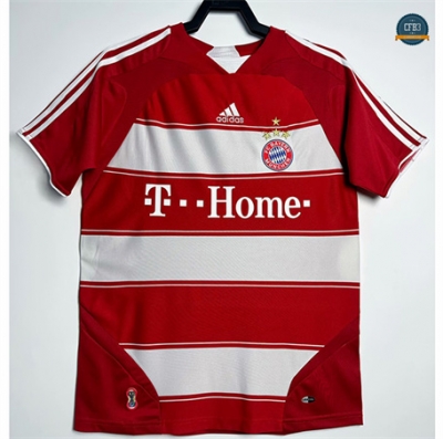 Outlet Camiseta futbol Retro 2007-08 Bayern Munich 1ª Equipación