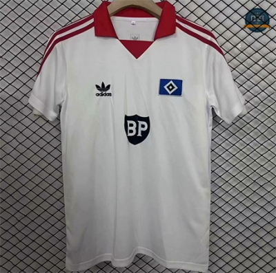 Cfb3 Camiseta futbol Retro 1980-81 HSV Hamburg 1ª Equipación