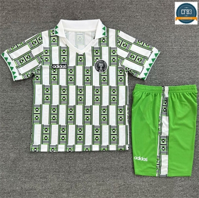 Camiseta futbol Retro 1994-95 Nigeria Niño 2ª Equipación
