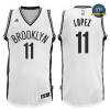 cfb3 camisetas Brook Lopez, Brooklyn Nets - Blanco