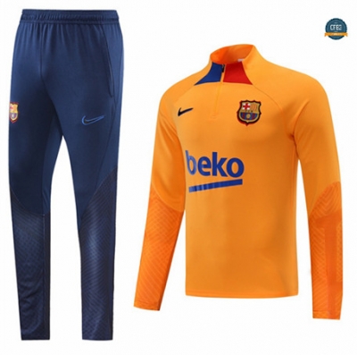 Cfb3 Camiseta Chandal Barcelona Equipación Naranja 2022/2023