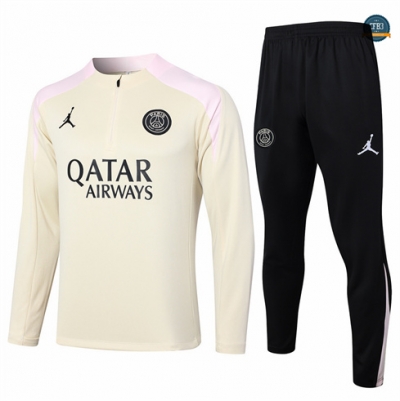 Crear Chándal Fútbol Paris Saint Germain Equipación albaricoque 2024/2025