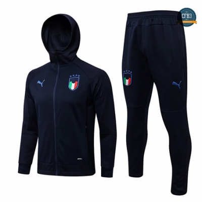Cfb3 Camisetas Chaqueta Chandal Italia Equipación Sombrero Azul marino 2021/2022