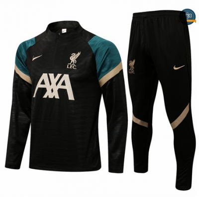 Cfb3 Chandal Liverpool Equipación Negro 2021/2022