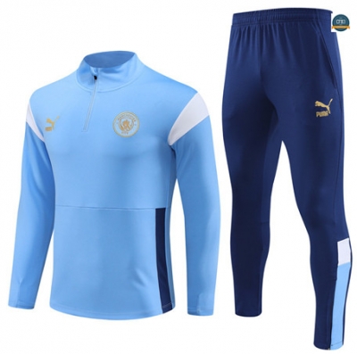 Diseñar Cfb3 Chándal Manchester City Equipación Azul 2023/2024 baratas