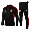 Cfb3 Camiseta Chándal Manchester United Equipación Negro/Rojo 2022/2023 C253