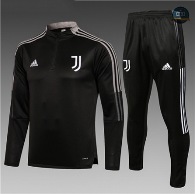 Cfb3 Chándal Niños Juventus Equipación Negro 2021/2022