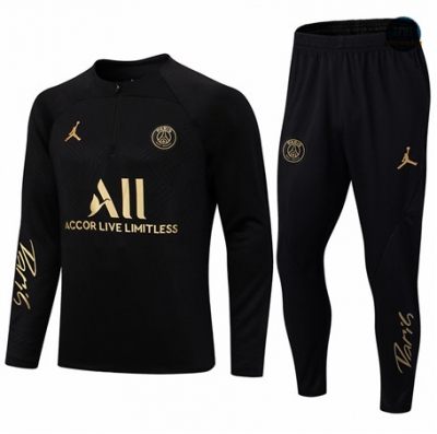 Cfb3 Camiseta Chándal Paris Paris Saint Germain Equipación Negro 2022/2023 C143