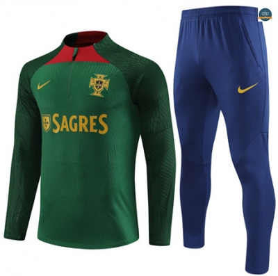 Nuevas Cfb3 Chándal Player Portugal Equipación Verde 2023/2024 replicas