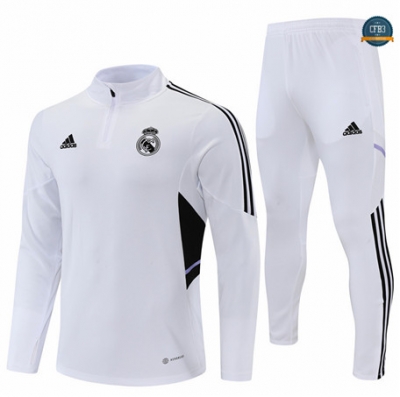 Cfb3 Camiseta Chándal Real Madrid Equipación Púrpura/Negro 2022/2023 C088