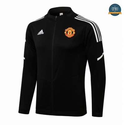 Cfb3 Chaqueta Manchester United Equipación Negro/Blanco 2021/2022