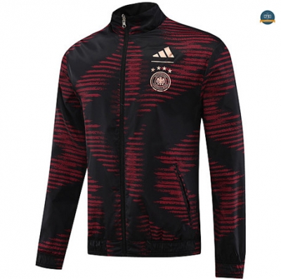 Nuevas Cfb3 Camiseta Rompevientos Alemania Equipación Negro 2023/2024 replicas