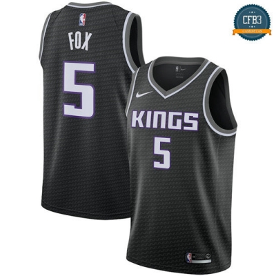 cfb3 camisetas De'Aaron Fox, Sacramento Kings 2018/19 - Statement