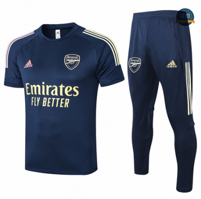 Cfb3 Camisetas Entrenamiento Arsenal + Pantalones Azul Oscuro 2020/2021