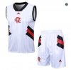 Nuevas Cfb3 Camiseta Entrenamiento Flamengo Chaleco Pantalones Equipación Blanco 2023/2024 replicas