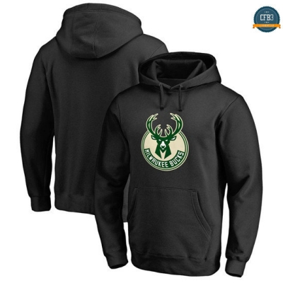 cfb3 camisetas Sudadera con capucha Milwaukee Bucks