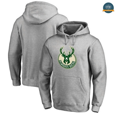 cfb3 camisetas Sudadera con capucha Milwaukee Bucks