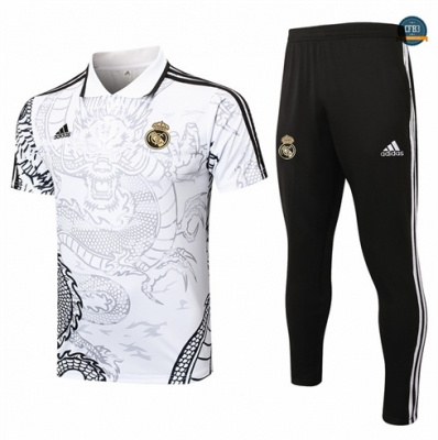 Comprar Camiseta entrenamiento Real Madrid polo + Pantalones Blanco 2024/2025
