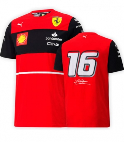 Tailandia Cfb3 Camiseta Camiseta Scuderia Ferrari 2022 - Charles Leclerc