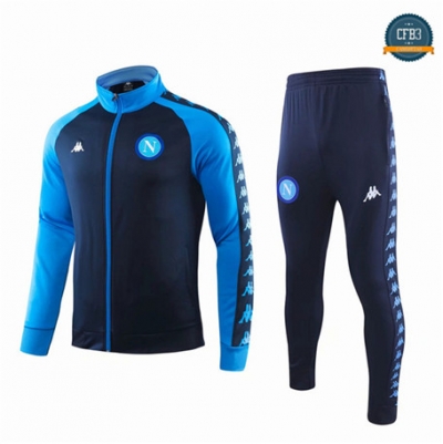 Chaqueta Chándal Q45 Napoli Equipación Azul/Azul Oscuro 2019/2020