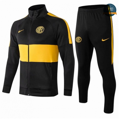 Chaqueta Chándal Niños Q50 Inter Milan Equipación Negro 2019/2020