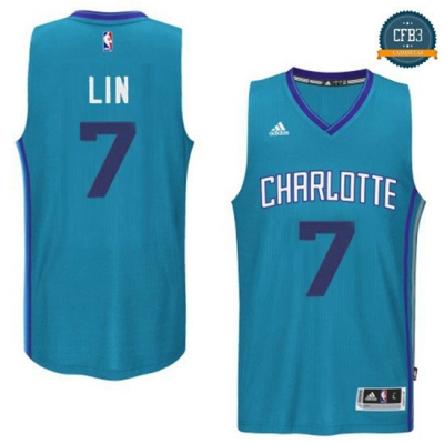 cfb3 camisetas Jeremy Lin, Charlotte Hornets [Road]