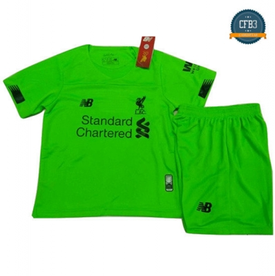 Camiseta Liverpool Niños Equipación Verde 2019/2020