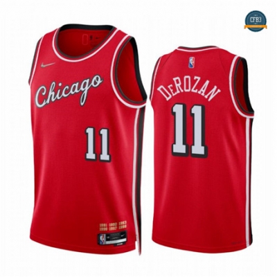 Cfb3 Camiseta DeMar DeRozan, Chicago Bulls 2021/22 - Edición de la ciudad