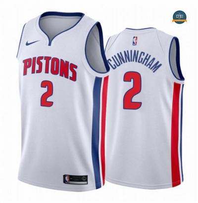 Cfb3 Camiseta Cade Cunningham, Detroit Pistons 2020/21 - Association