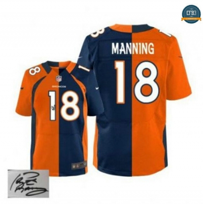 cfb3 camisetas Peyton Manning, Denver Broncos Team/ Alternate