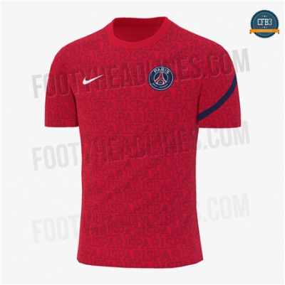 Cfb3 Camisetas PSG 2ª Equipación Pre-Match Rojo 2020/2021