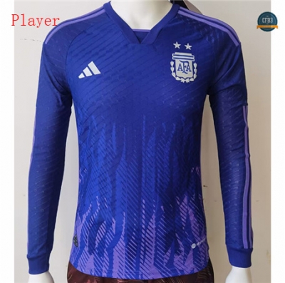 Cfb3 Camiseta Player Version Argentina 2ª Equipación Manga larga 2022/2023 f454