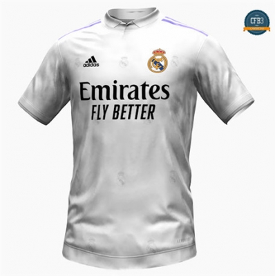 Cfb3 Camiseta Real Madrid Maillot 1ª Equipación Blanco 2022/2023