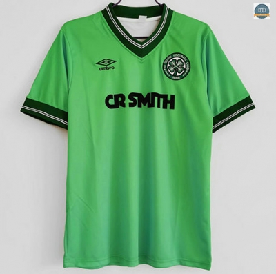 Cfb3 Camisetas Retro 1984-86 Celtic Verde