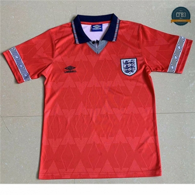 Cfb3 Camisetas Clásico 1990 Inglaterra 2ª Equipación