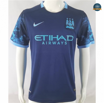 Cfb3 Camisetas Retro 2015-16 Manchester City 2ª