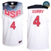 cfb3 camisetas Stephen Curry, USA 2014 - Blanca