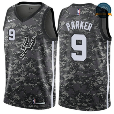 cfb3 camisetas Tony Parker, San Antonio Spurs - City Edition
